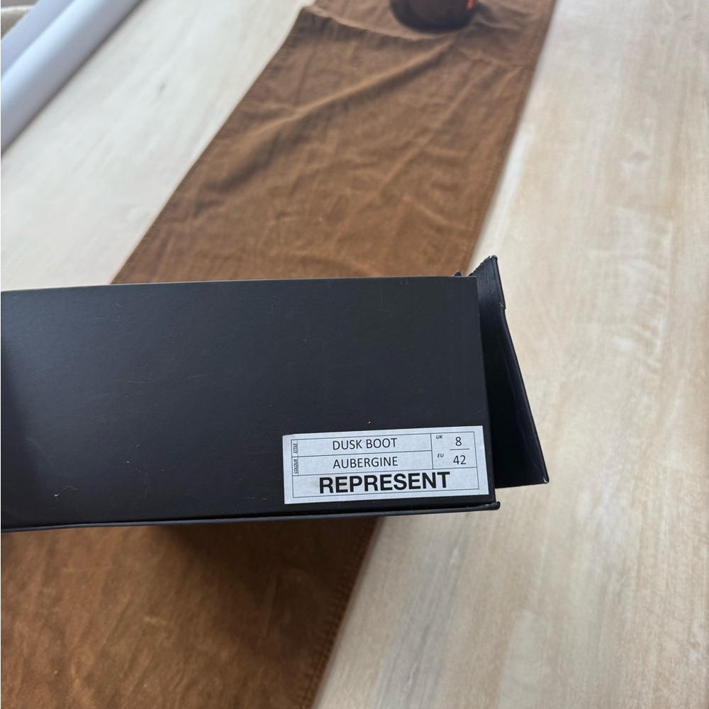 Brown Suede High-Top Sneakers - Picture 2 of 3